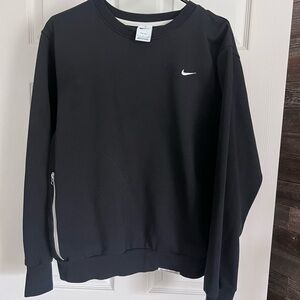 Nike Men's Black Crewneck Sweater